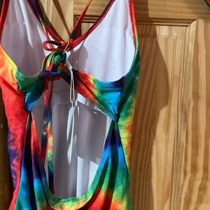 New with tags tye  dye swimsuit bought off Amazon